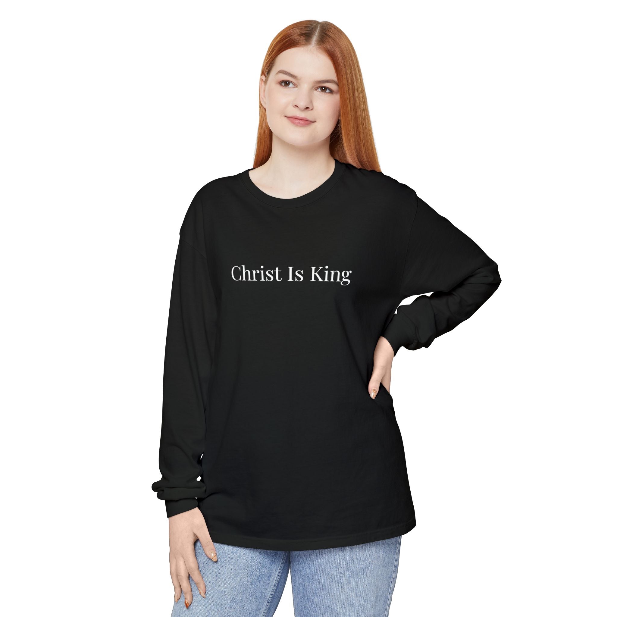 Faithly "Christ Is King" Longsleeve