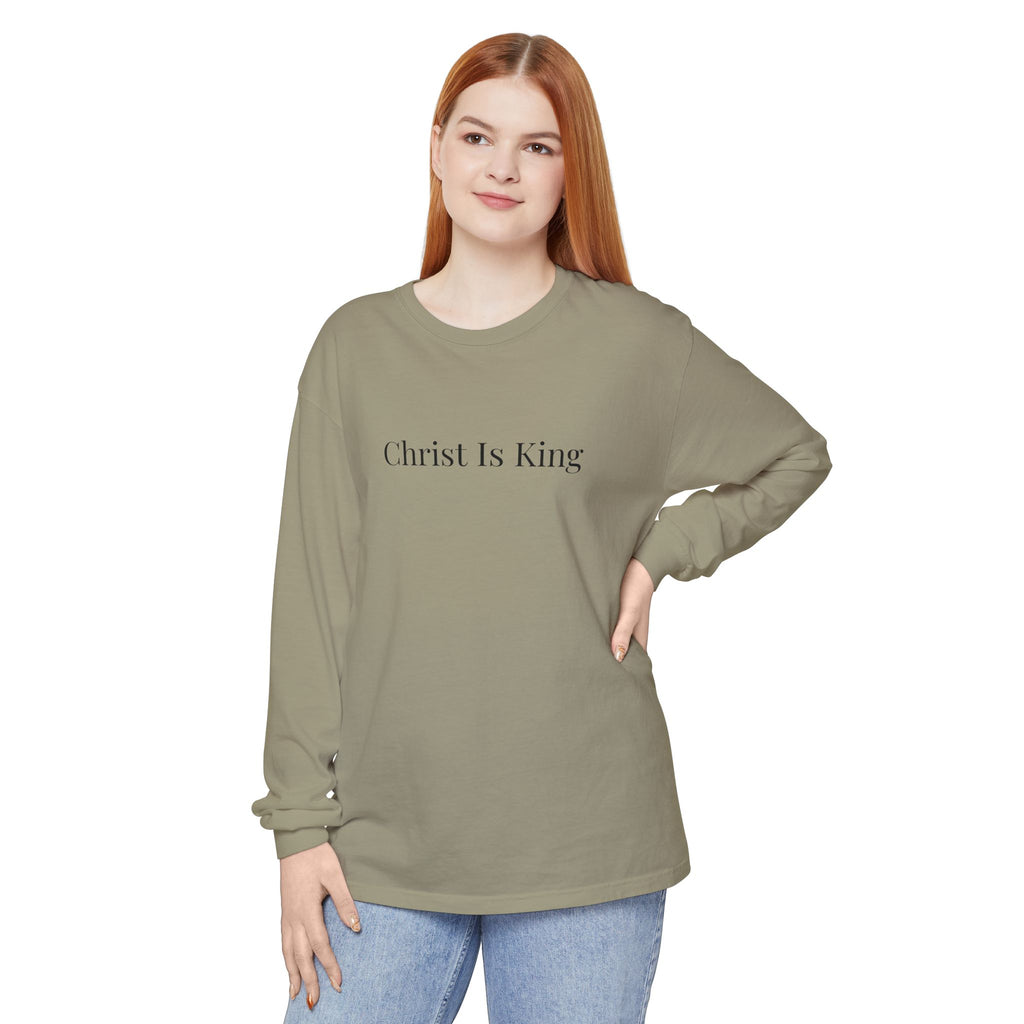 Faithly "Christ Is King" Longsleeve